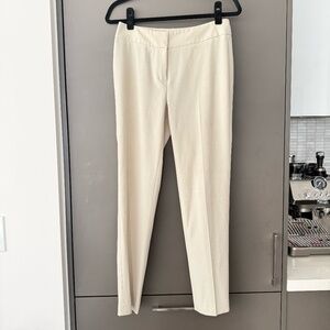 Nine West Cream Beige Tailored Dress Pants Size 0 Matching Suit Jacket Available